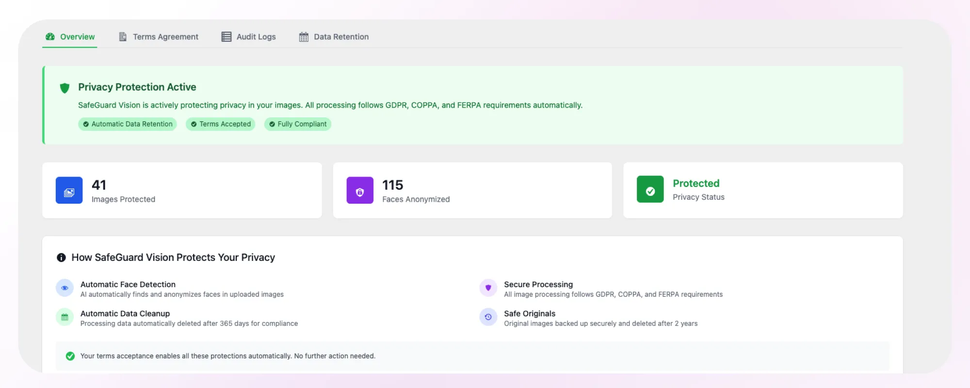 Powered by a Secure AI API